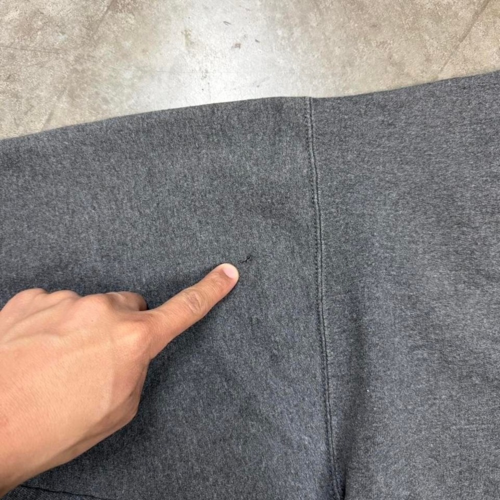 Vintage Gray Starter Essential Blank Heavyweight Cotton‎ Crewneck Sweatshirt  L - Picture 4 of 4